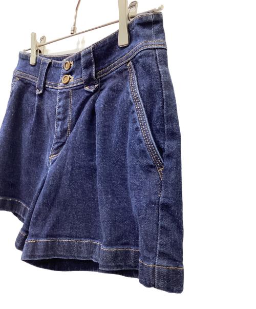 BURBERRY BLUE LABEL（バーバリー ブルー レーベル）BURBERRY BLUE LABEL (バーバリー ブルー レーベル) ショートデニム インディゴ サイズ:Sの古着・服飾アイテム