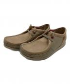 CLARKSクラークス）の古着「ワラビーシューズ」｜ベージュ