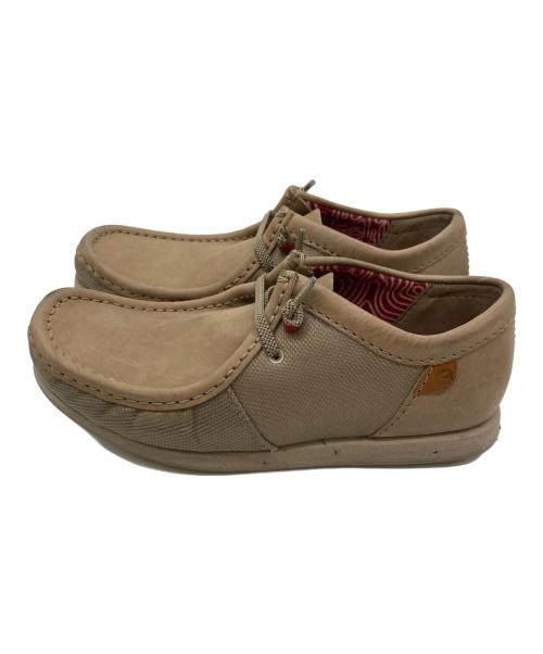CLARKS（クラークス）CLARKS (クラークス) ワラビーシューズ ベージュ サイズ:25.5cmの古着・服飾アイテム