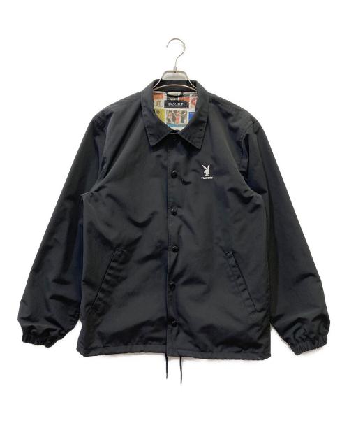 BEAMS T（ビームス ティー）BEAMS T (ビームス ティー) コーチジャケット ブラック サイズ:Lの古着・服飾アイテム