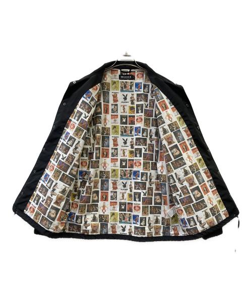 BEAMS T（ビームス ティー）BEAMS T (ビームス ティー) コーチジャケット ブラック サイズ:Lの古着・服飾アイテム