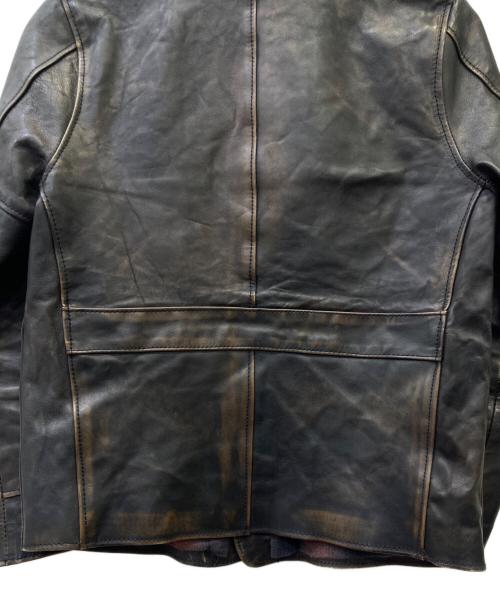 G&F WORKERS（ジーアンドエフワーカーズ）G&F WORKERS (ジーアンドエフワーカーズ) ホースハイドカーコート ブラウン サイズ:36の古着・服飾アイテム