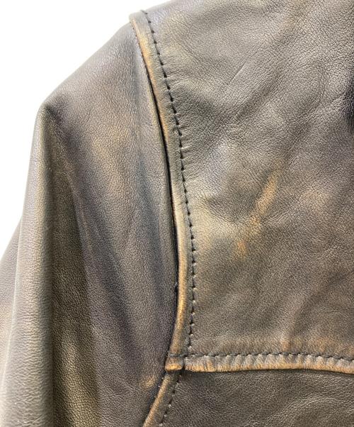 G&F WORKERS（ジーアンドエフワーカーズ）G&F WORKERS (ジーアンドエフワーカーズ) ホースハイドカーコート ブラウン サイズ:36の古着・服飾アイテム