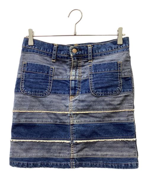 Hysteric Glamour（ヒステリックグラマー）Hysteric Glamour (ヒステリックグラマー) デニムスカート ネイビー サイズ:Mの古着・服飾アイテム