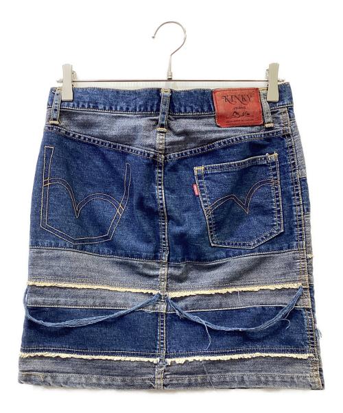 Hysteric Glamour（ヒステリックグラマー）Hysteric Glamour (ヒステリックグラマー) デニムスカート ネイビー サイズ:Mの古着・服飾アイテム