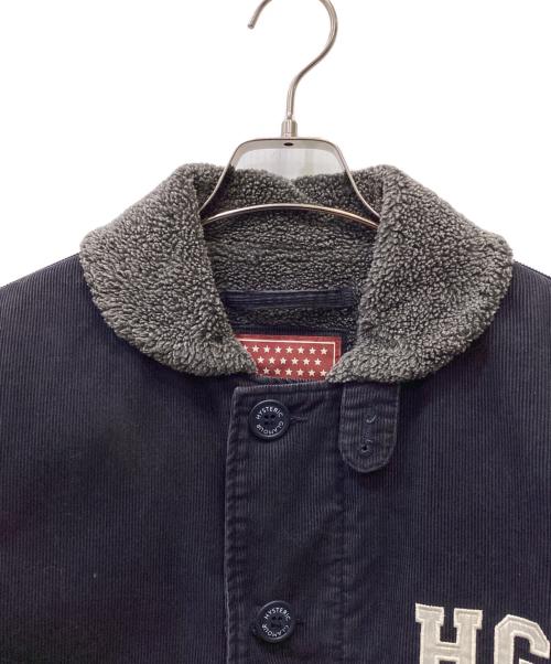 Hysteric Glamour（ヒステリックグラマー）Hysteric Glamour (ヒステリックグラマー) コーデュロイジャケット ネイビー サイズ:FREEの古着・服飾アイテム