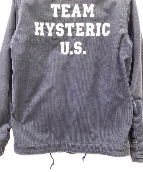 Hysteric Glamour（ヒステリックグラマー）Hysteric Glamour (ヒステリックグラマー) コーデュロイジャケット ネイビー サイズ:FREEの古着・服飾アイテム
