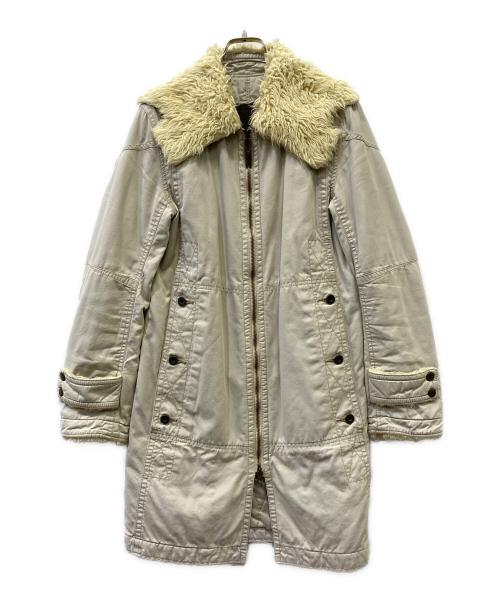 hysterics（ヒステリックス）hysterics (ヒステリックス) 中綿コート アイボリー サイズ:freeの古着・服飾アイテム