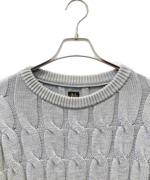 BATONER（バトナ―）BATONER (バトナ―) 厚手ニット グレー サイズ:２の古着・服飾アイテム