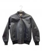 cest bienセストビエン）の古着「レザージャケット」｜ブラック