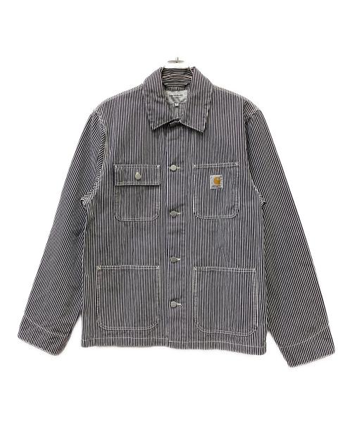 CarHartt（カーハート）CarHartt (カーハート) デニムジャケット インディゴ×ホワイト サイズ:Mの古着・服飾アイテム