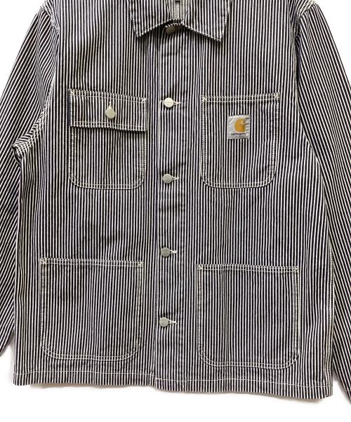 CarHartt（カーハート）CarHartt (カーハート) デニムジャケット インディゴ×ホワイト サイズ:Mの古着・服飾アイテム