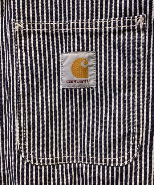CarHartt（カーハート）CarHartt (カーハート) デニムジャケット インディゴ×ホワイト サイズ:Mの古着・服飾アイテム