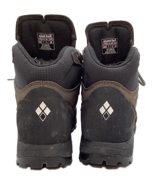 mont-bell（モンベル）mont-bell (モンベル) トレッキングシューズ ブラック×ブラウン サイズ:24の古着・服飾アイテム