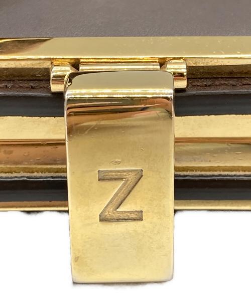 ZANCHETTI（ザンケッティー）ZANCHETTI (ザンケッティー) 2WAYバッグ ブラウンの古着・服飾アイテム