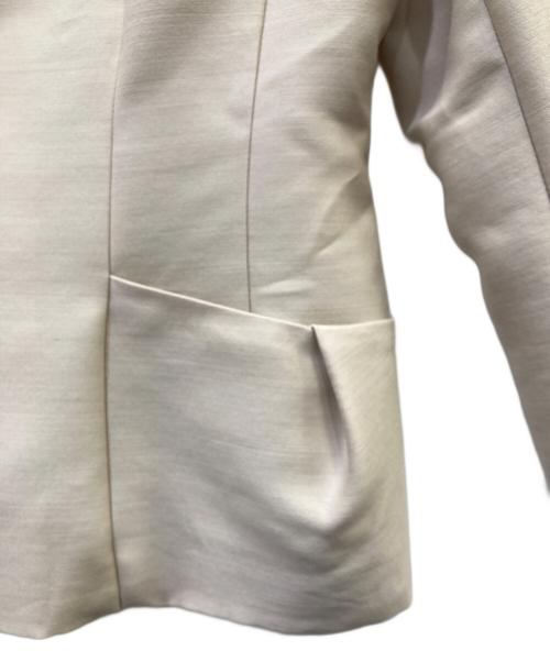 CELFORD（セルフォード）CELFORD (セルフォード) シルクウールジャケット ベージュ サイズ:SIZE 36の古着・服飾アイテム