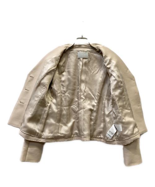 CELFORD（セルフォード）CELFORD (セルフォード) シルクウールジャケット ベージュ サイズ:SIZE 36の古着・服飾アイテム