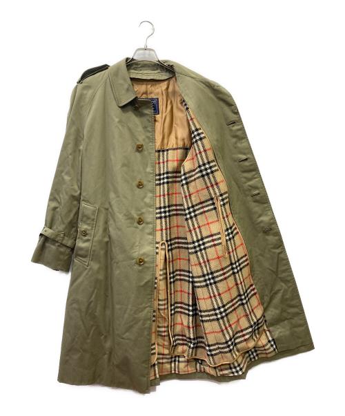 BURBERRY（バーバリー）BURBERRY (バーバリー) トレンチコート オリーブ サイズ:Mの古着・服飾アイテム