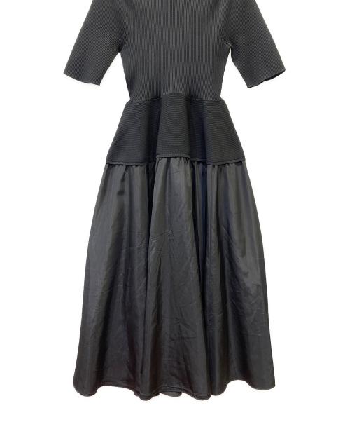 CELFORD（セルフォード）CELFORD (セルフォード) 半袖ワンピース ブラック サイズ:36の古着・服飾アイテム