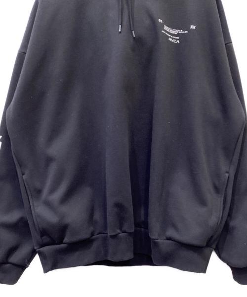 RVCA（ルーカ）RVCA (ルーカ) パーカー ブラック サイズ:Lの古着・服飾アイテム