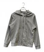 DIESELディーゼル）の古着「ジップパーカー」｜グレー