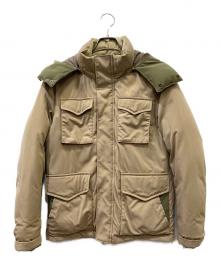 The Duffer of ST.George（ザ ダファーオブセントジョージ）の古着「ダウンジャケット」｜ベージュ