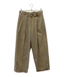 YLEVE（イレーヴ）の古着「スラックス」｜ベージュ