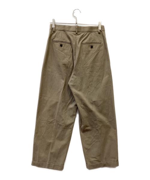 YLEVE（イレーヴ）YLEVE (イレーヴ) スラックス ベージュ サイズ:１の古着・服飾アイテム