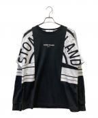STONE ISLANDストーンアイランド）の古着「長袖カットソー」｜ブラック