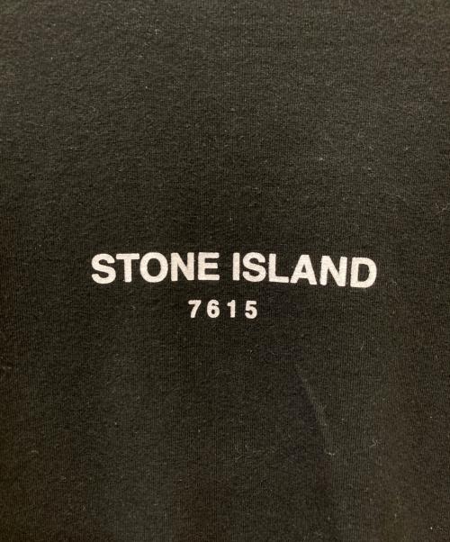 STONE ISLAND（ストーンアイランド）STONE ISLAND (ストーンアイランド) 長袖カットソー ブラック サイズ:Mの古着・服飾アイテム