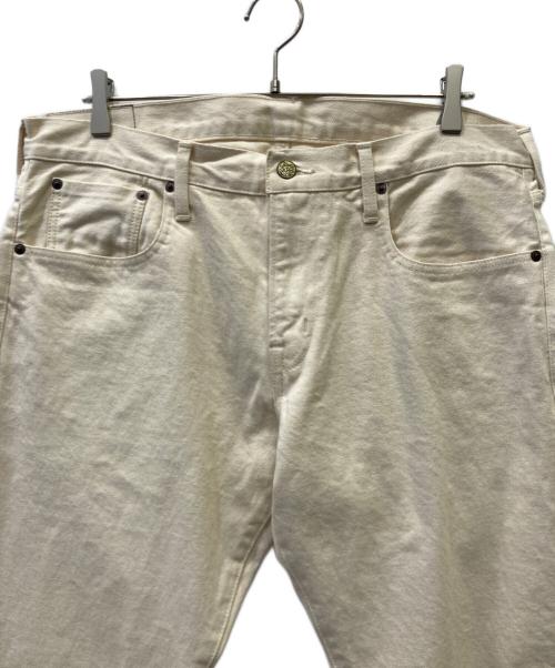 横濱デニム（横濱デニム）横濱デニム (横濱デニム) デニムパンツ ベージュ サイズ:36の古着・服飾アイテム