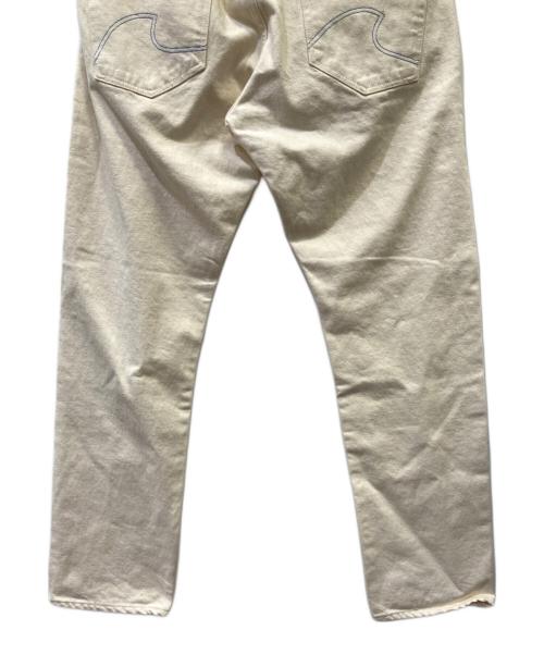 横濱デニム（横濱デニム）横濱デニム (横濱デニム) デニムパンツ ベージュ サイズ:36の古着・服飾アイテム