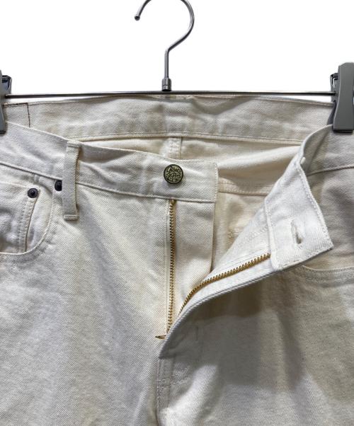 横濱デニム（横濱デニム）横濱デニム (横濱デニム) デニムパンツ ベージュ サイズ:36の古着・服飾アイテム