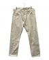 横濱デニム（横濱デニム）の古着「デニムパンツ」｜ベージュ