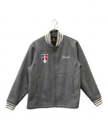 HOUSTON（ヒューストン）の古着「ジップアップジャケット」｜グレー