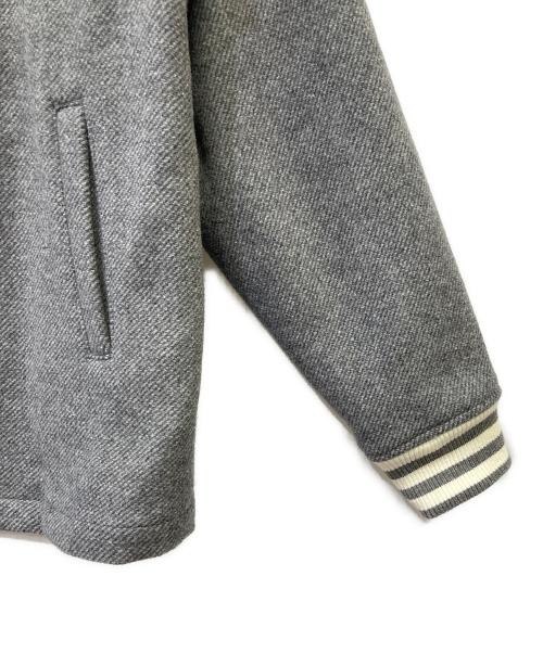 HOUSTON（ヒューストン）HOUSTON (ヒューストン) ジップアップジャケット グレー サイズ:XLの古着・服飾アイテム