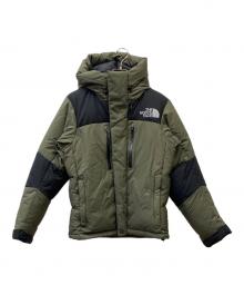 THE NORTH FACE（ザ ノース フェイス）の古着「ダウンジャケット」｜カーキ×ブラック