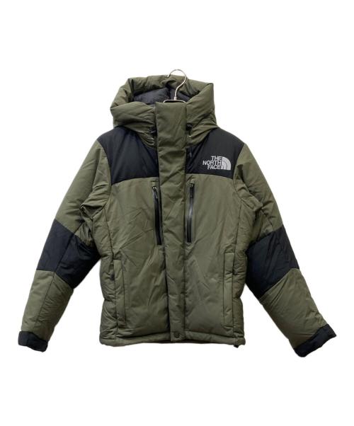 THE NORTH FACE（ザ ノース フェイス）THE NORTH FACE (ザ ノース フェイス) ダウンジャケット カーキ×ブラック サイズ:SIZE Sの古着・服飾アイテム