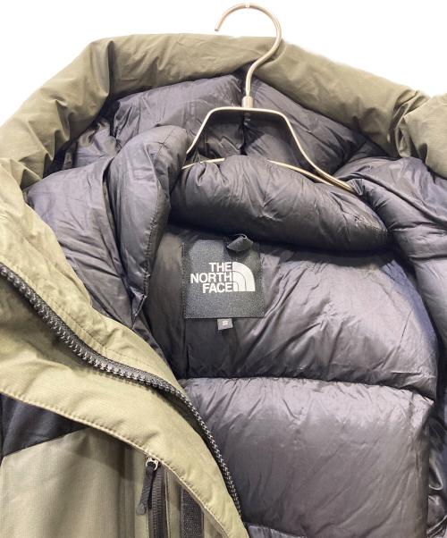 THE NORTH FACE（ザ ノース フェイス）THE NORTH FACE (ザ ノース フェイス) ダウンジャケット カーキ×ブラック サイズ:SIZE Sの古着・服飾アイテム