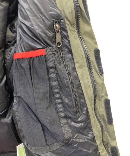 THE NORTH FACE（ザ ノース フェイス）THE NORTH FACE (ザ ノース フェイス) ダウンジャケット カーキ×ブラック サイズ:SIZE Sの古着・服飾アイテム