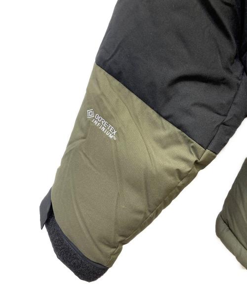 THE NORTH FACE（ザ ノース フェイス）THE NORTH FACE (ザ ノース フェイス) ダウンジャケット カーキ×ブラック サイズ:SIZE Sの古着・服飾アイテム