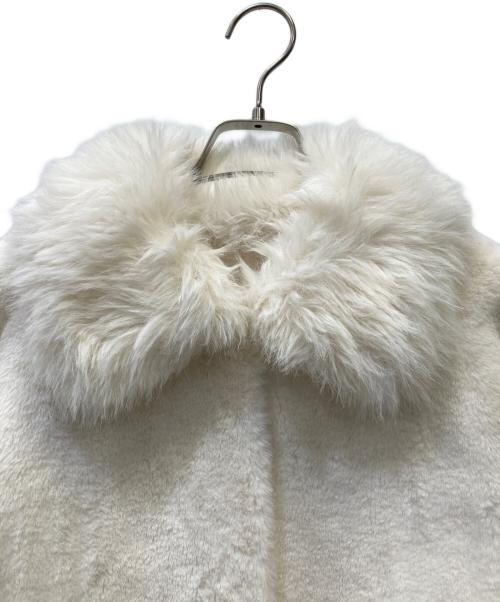 eimy istoire（エイミーイストワール）eimy istoire (エイミーイストワール) スリーブコンビファージャケット ホワイト サイズ:FREEの古着・服飾アイテム