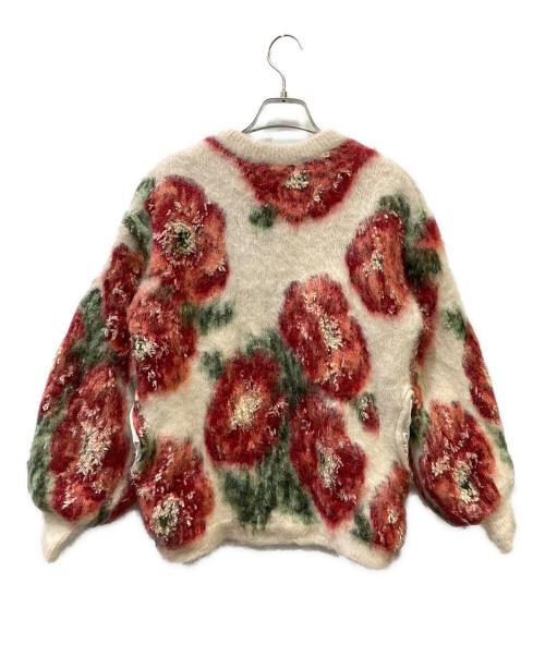 Ameri（アメリ）Ameri (アメリ) 厚手カーディガン ホワイト サイズ:Freeの古着・服飾アイテム