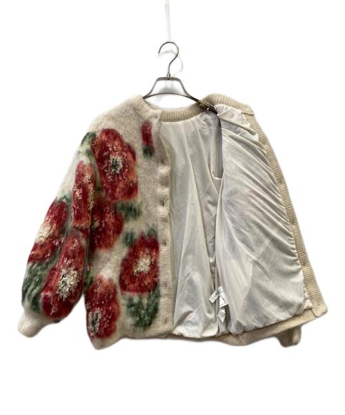 Ameri（アメリ）Ameri (アメリ) 厚手カーディガン ホワイト サイズ:Freeの古着・服飾アイテム