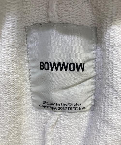 BOWWOW（バウワウ）BOWWOW (バウワウ) スウェットパンツ ホワイト サイズ:Lの古着・服飾アイテム