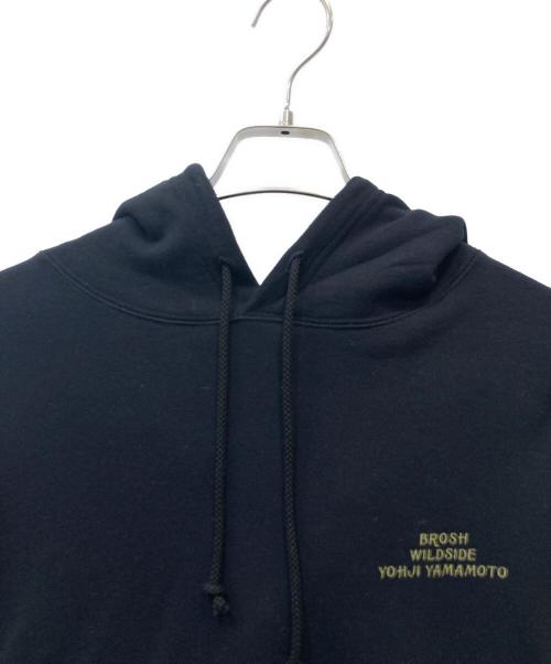 wild side brosh（ワイルドサイドブロッシュ）wild side brosh (ワイルドサイドブロッシュ) プルオーバーパーカー ブラック サイズ:４の古着・服飾アイテム
