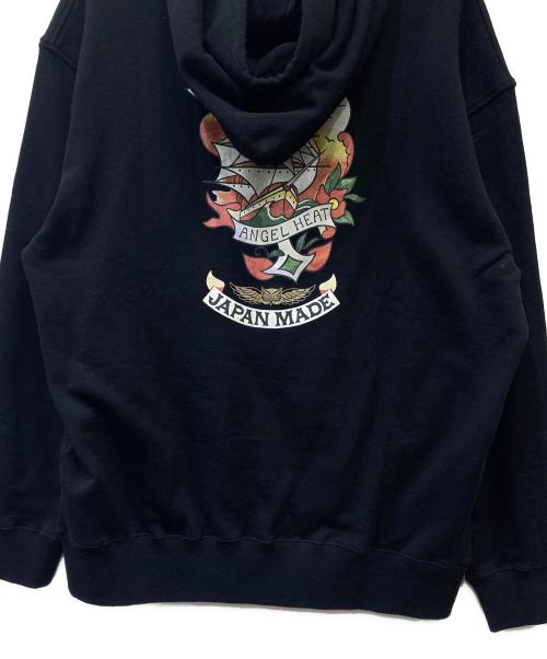 wild side brosh（ワイルドサイドブロッシュ）wild side brosh (ワイルドサイドブロッシュ) プルオーバーパーカー ブラック サイズ:４の古着・服飾アイテム