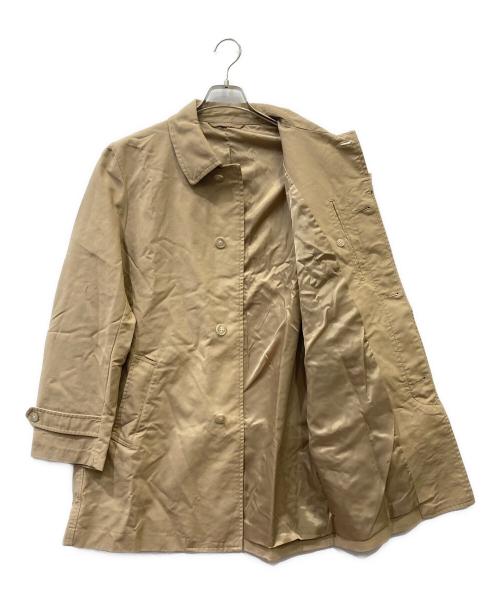 無印良品（ムジルシリョウヒン）無印良品 (ムジルシリョウヒン) ステンカラーコート ブラウン サイズ:L 未使用品の古着・服飾アイテム