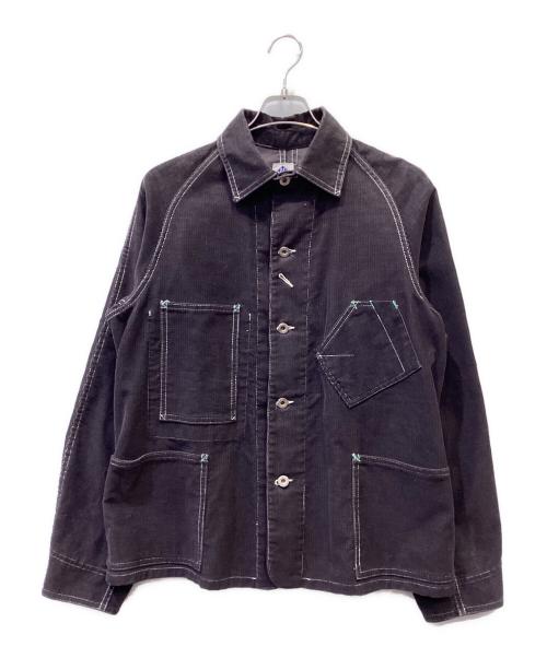 POST O'ALLS（ポストオーバーオールズ）POST O'ALLS (ポストオーバーオールズ) カバーオール ダークブラウン サイズ:Mの古着・服飾アイテム