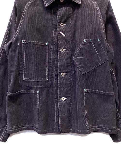 POST O'ALLS（ポストオーバーオールズ）POST O'ALLS (ポストオーバーオールズ) カバーオール ダークブラウン サイズ:Mの古着・服飾アイテム